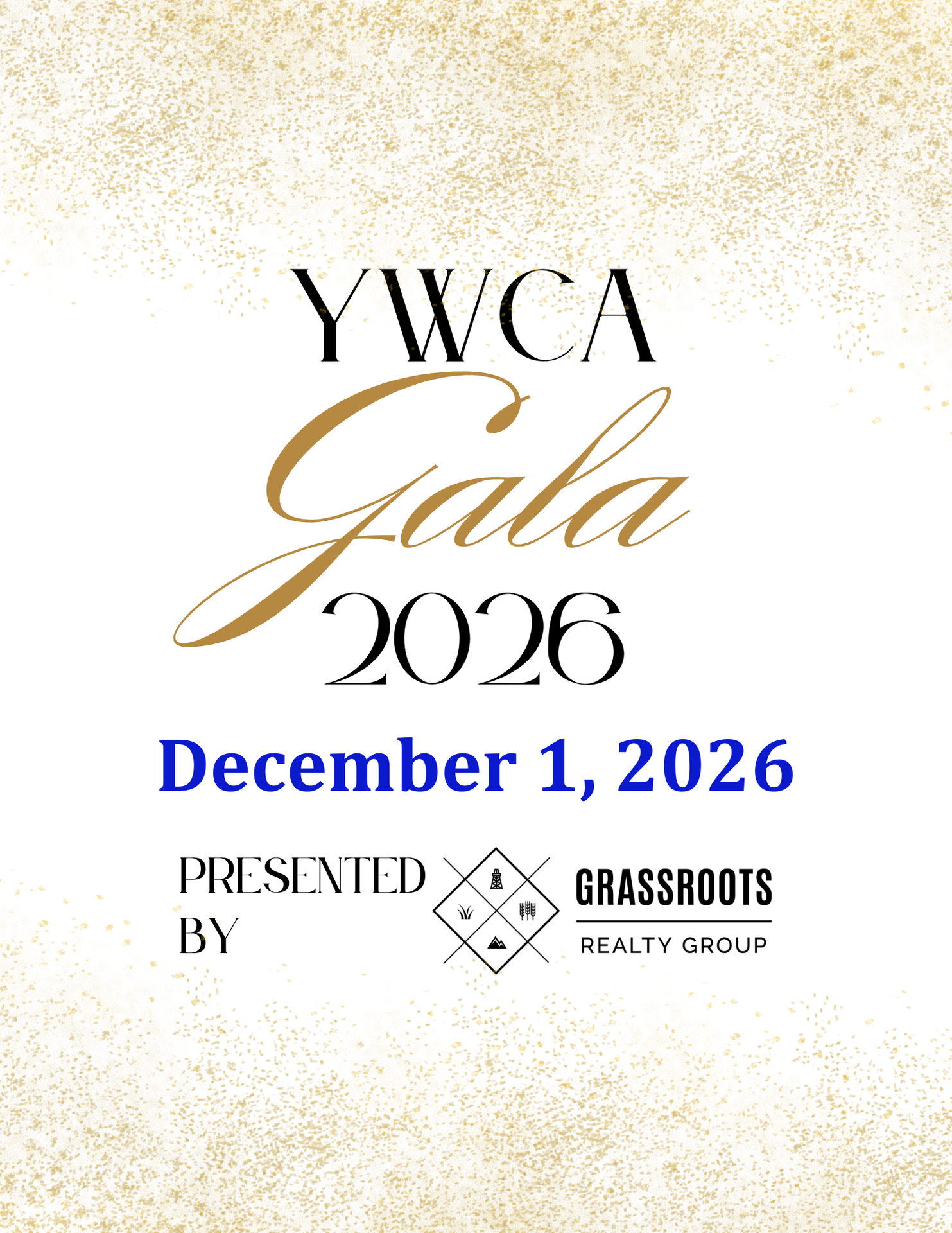 YWCA Gala 1 December 2026 Save The Date